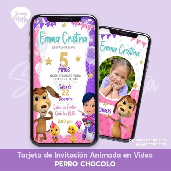 VIDEO INVITACIÓN BLUEY DISNEY Somos Motta