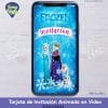 TARJETA DE INVITACIÓN ANIMADA DE FROZEN