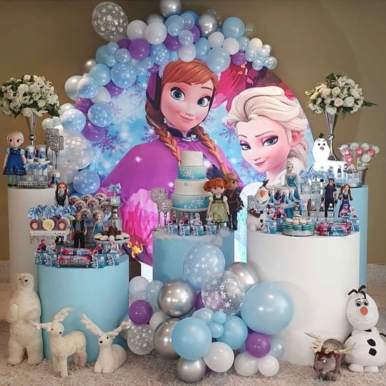 Piñata Frozen. Cumpleaños Infantiles. Deco Party Creaciones