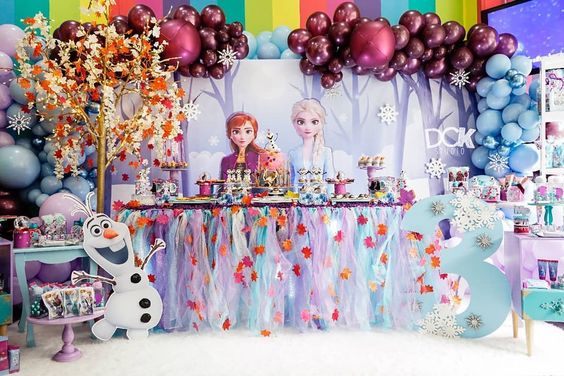 Ideas para hacer una fiesta de Frozen inolvidable