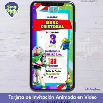 1 vídeo para enviar a tus invitados por whatsApp