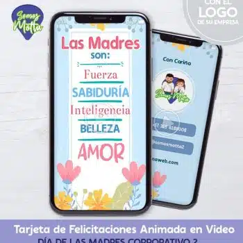 TARJETA DIGITAL DÍA DE LAS MADRES CORPORATIVO 2