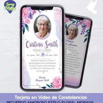 TARJETA DE DIFUNTOS PARA CONDOLENCIAS Y AGRADECIMIENTO 4