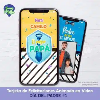 TARJETA DIGITAL DE FELICITACIONES DÍA DEL PADRE 1