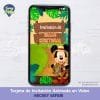 TARJETA DE INVITACIÓN MICKEY SAFARI