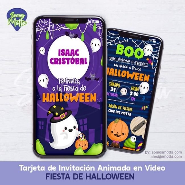 TARJETA DE INVITACIÓN DE FIESTA DE HALLOWEEN