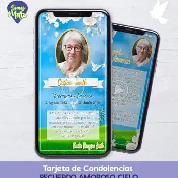 TARJETA PARA CONDOLENCIAS Y AGRADECIMIENTO 5