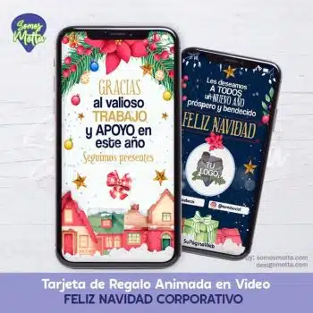 TARJETA CORPORATIVA DE NAVIDAD