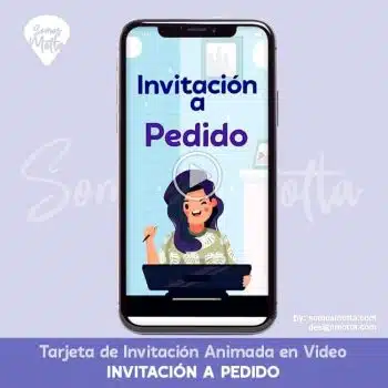 VIDEO INVITACIÓN PERSONALIZADA A PEDIDO SOMOS MOTTA