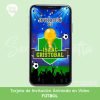 TARJETA INVITACIÓN DE FÚTBOL