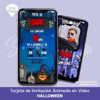 VIDEO INVITACIÓN DE HALLOWEEN