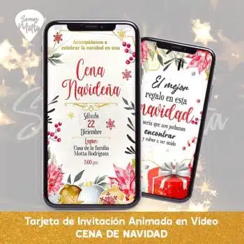 VIDEO INVITACIÓN CENA DE NAVIDAD