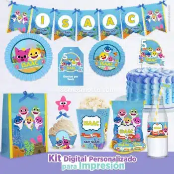 KIT IMPRIMIBLE DE BABY SHARK