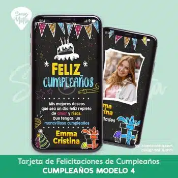 VIDEO FELICITACIONES TARJETA DE CUMPLEAÑOS PARA AMIGOS