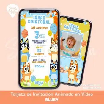 VIDEO INVITACIÓN BLUEY DISNEY