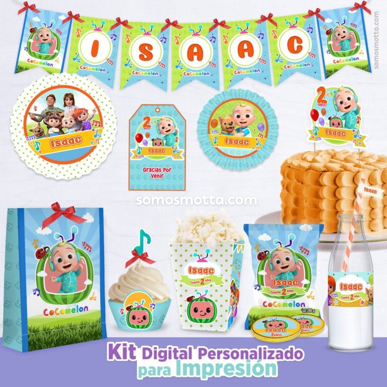 Invitación Digital: Cocomelon - Como hacer un Candy bar: Tienda de Kits e  Invitaciones Imprimibles
