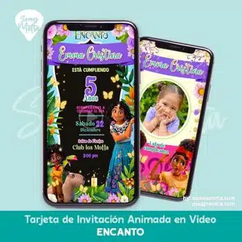 VIDEO INVITACIÓN ENCANTO DISNEY