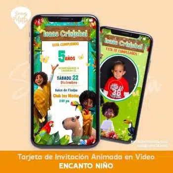 VIDEO INVITACIÓN ENCANTO NIÑO