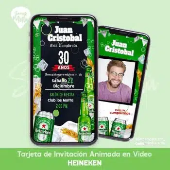 VÍDEO INVITACIÓN CERVEZA HEINEKEN