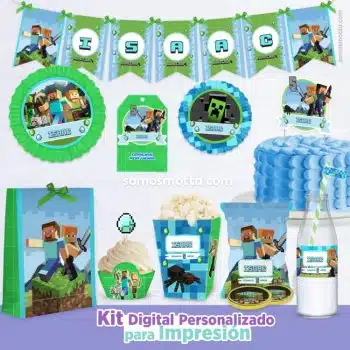 KIT IMPRIMIBLE MINECRAFT