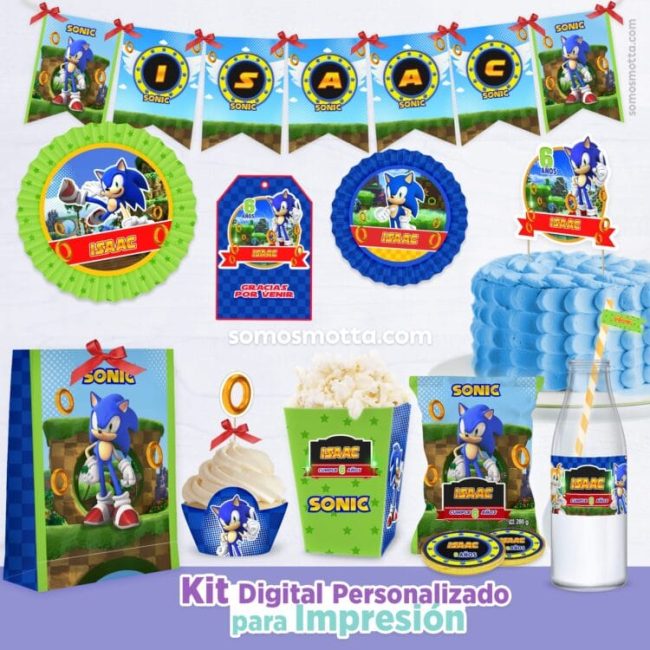 KIT IMPRIMIBLE SONIC