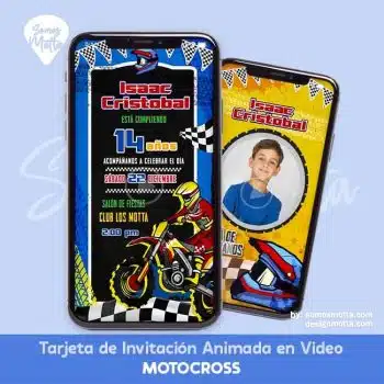 VIDEO INVITACIÓN MOTOCROSS