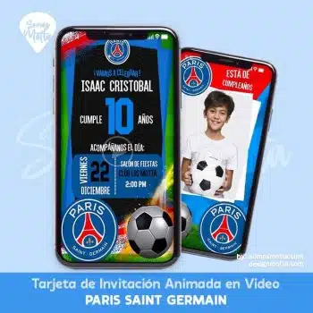 INVITACIÓN FUTBOL PSG PARÍS SAINT