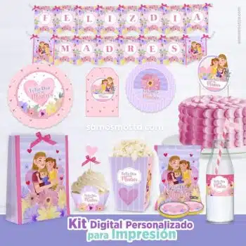 KIT DECORACIÓN DIA DE LAS MADRES MAYO