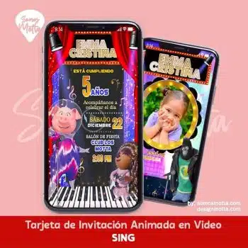 VIDEO INVITACIÓN SING VEN Y CANTA