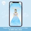 INVITACION 15 AÑOS AZUL CIELO