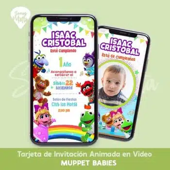 VIDEO INVITACION MUPPET BABIES