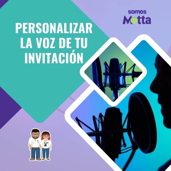 Personalizar Video invitación con la Voz