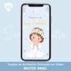 Servicio de personalizacion de video INVITACIÓN BAUTIZO DE ANGEL