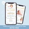 Servicio de personalizacion de video INVITACIÓN BAUTIZO DE ANGEL
