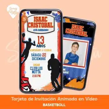 VIDEO INVITACIÓN DE BASKETBALL