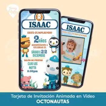 VIDEO INVITACIÓN DE OCTONAUTAS