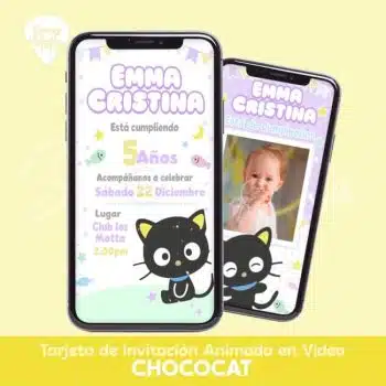 VIDEO INVITACIÓN DE CHOCOCAT SANRIO