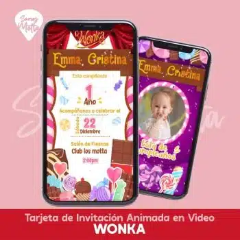 VIDEO INVITACIÓN DE WONKA