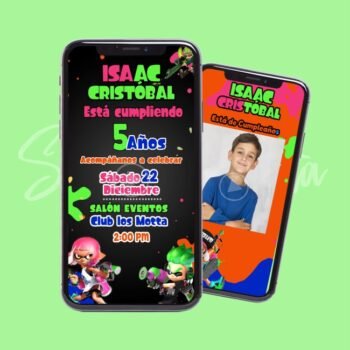 Video Invitación de Splatoon