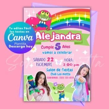 Invitación de Rhenné y Lara Campos para Editar