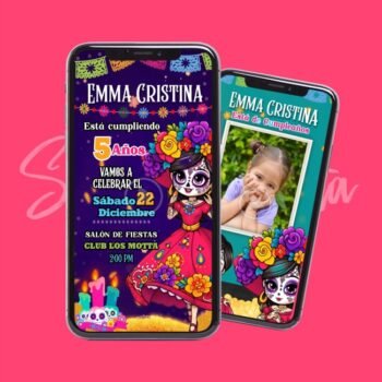 Video Invitación Personalizada de Catrinas