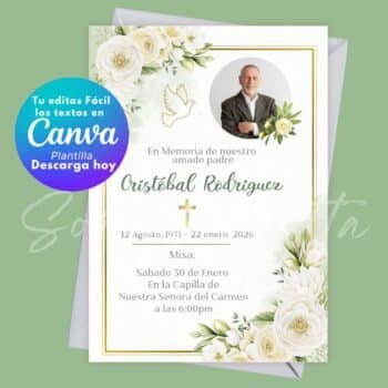 Recordatorio Cabo de Año | Editar en Canva