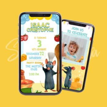 Video Invitación de Ratatouille