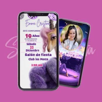 Invitación de Zootopia Gazelle en Video Personalizada